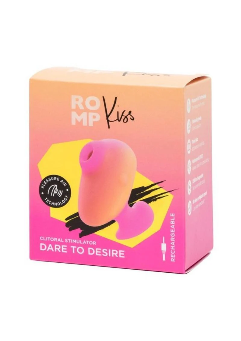 Romp Kiss Rechargeable Silicone Clitoral Stimulator - Image 2