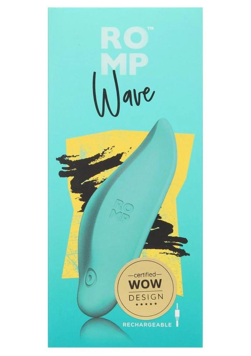 Romp Wave Rechargeable Silicone Clitoral Stimulator - Image 2