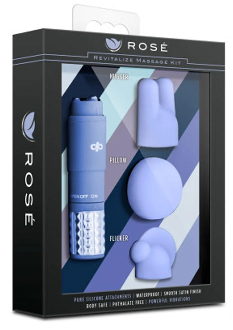 Rose Revitalize Massage Kit with Silicone Attachments - Image 6