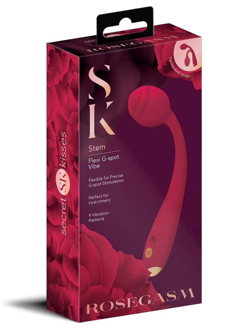 Rosegasm Long Stem Flexi G-Spot Vibe - Image 2
