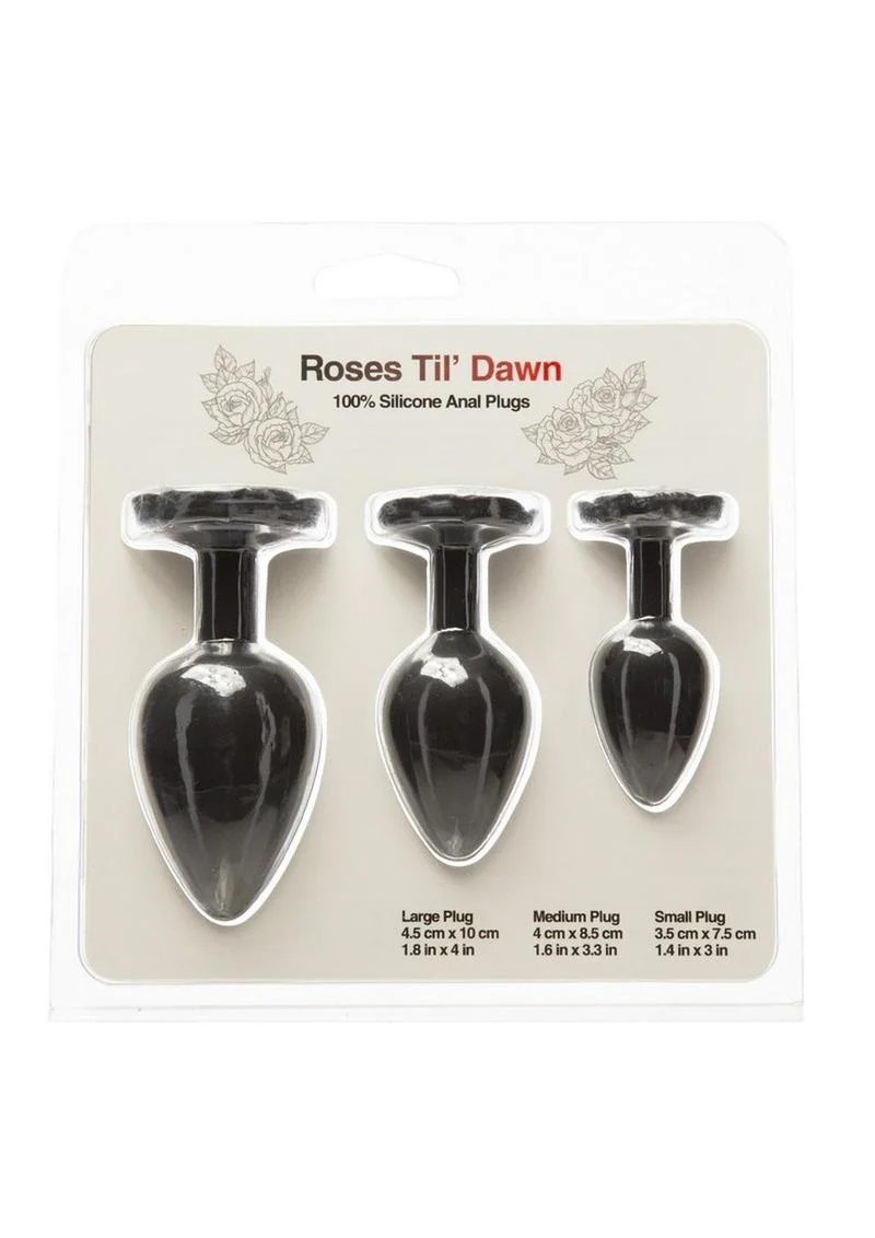 Roses Til Dawn Silicone Butt Plug - Image 2