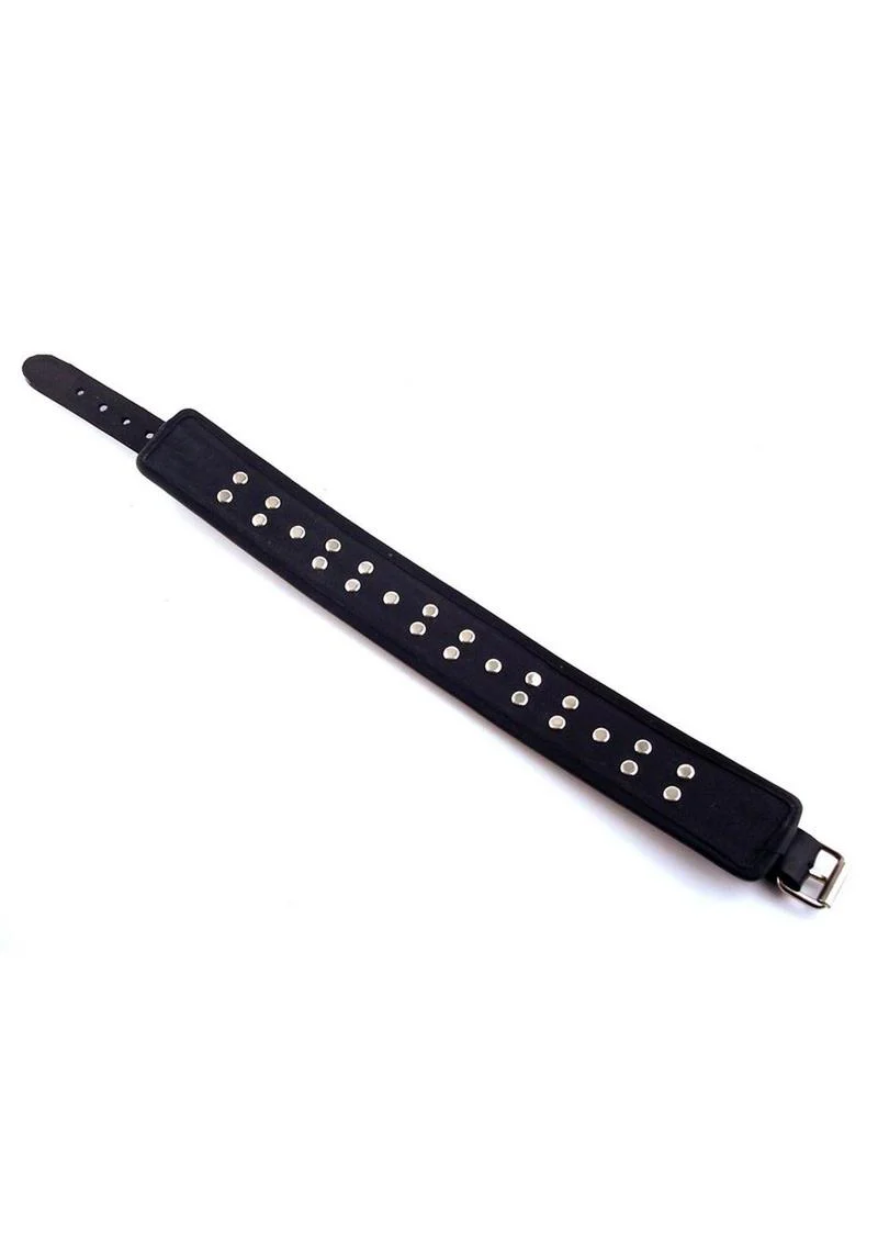 Rouge 5 D Ring Leather Collar - Image 3