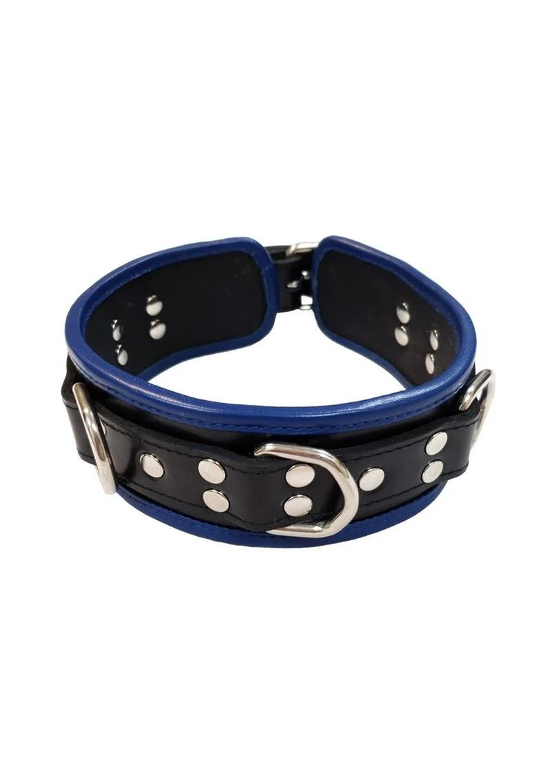 Rouge 5 D Ring Leather Collar - Image 4