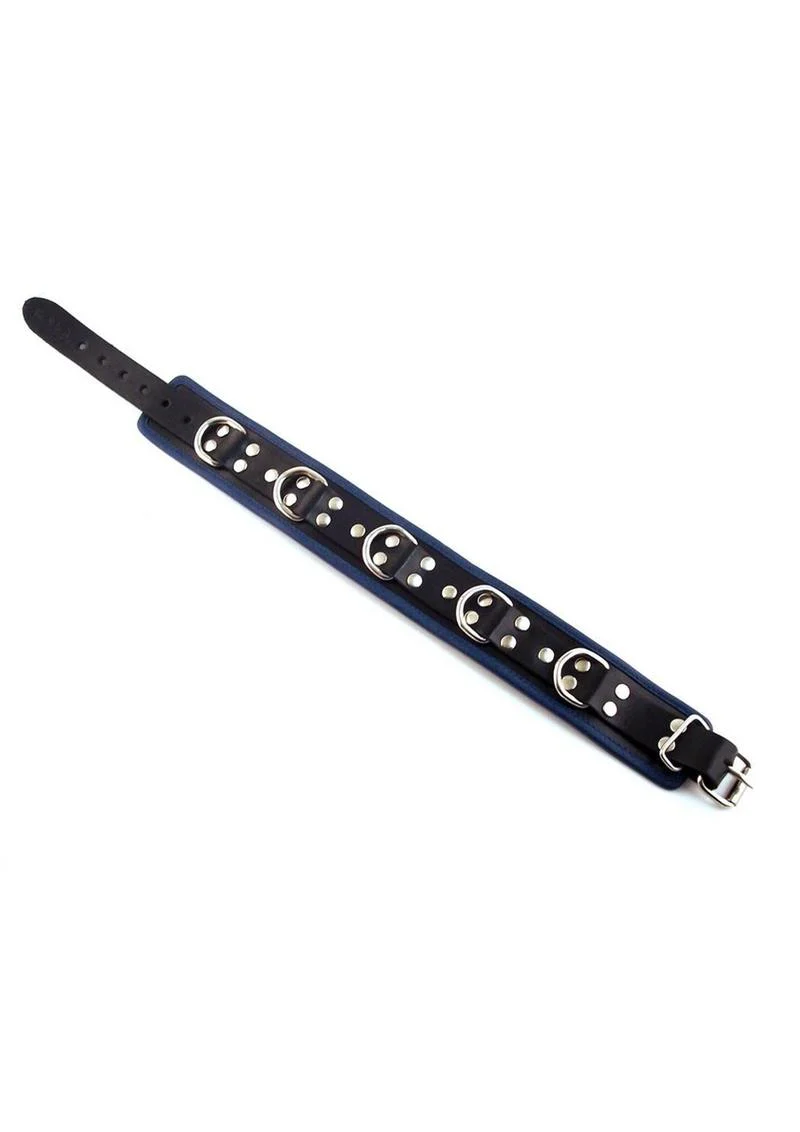 Rouge 5 D Ring Leather Collar - Image 5