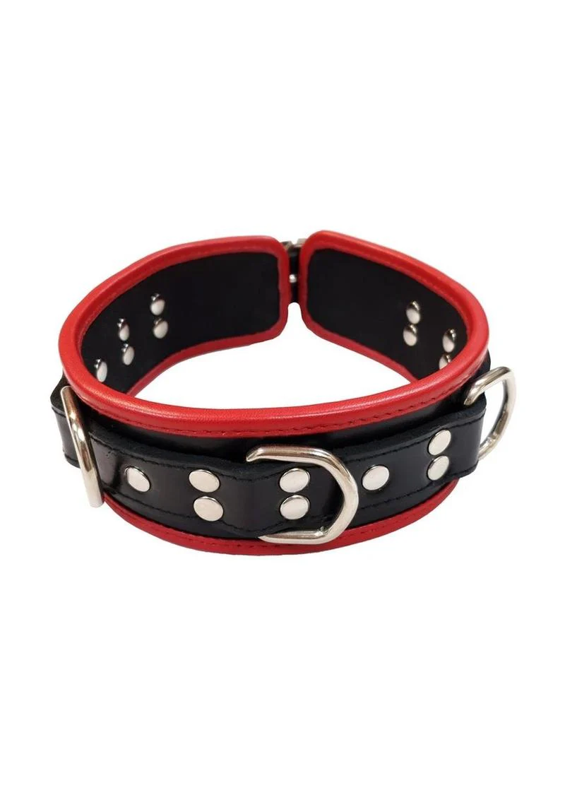 Rouge 5 D Ring Leather Collar - Image 7