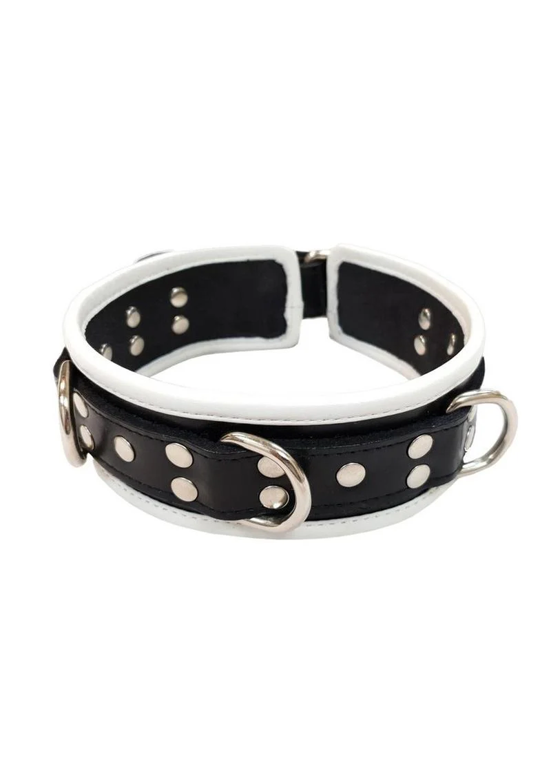 Rouge 5 D Ring Leather Collar - Image 9