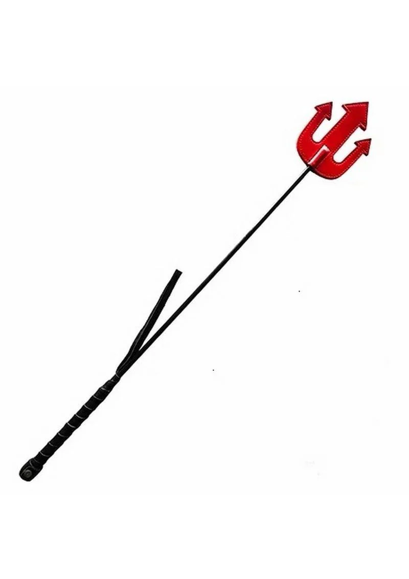 Rouge Devil Leather Riding Crop - Image 3