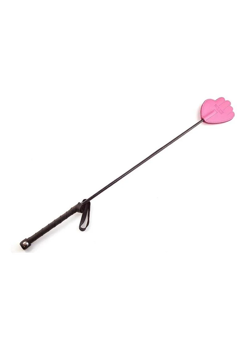 Rouge Fifty Times Hotter Leather Hand Riding Crop - Image 7