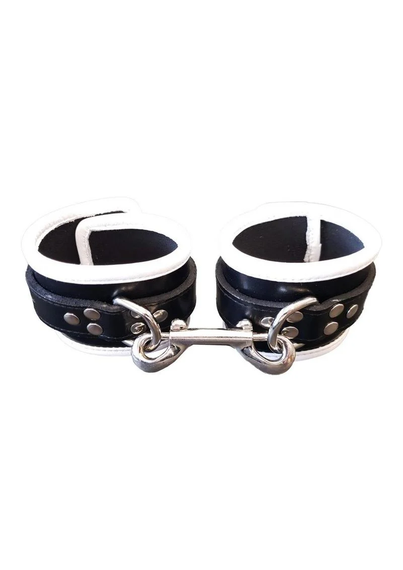 Rouge Leather Wrist Cuffs - Image 7