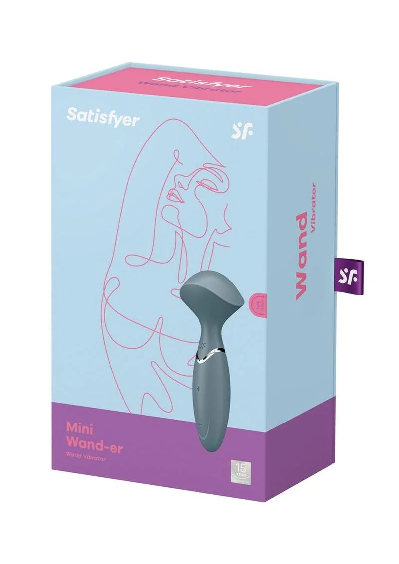 Satisfyer Mini Wand-Er Rechargeable Silicone Massager - Image 2