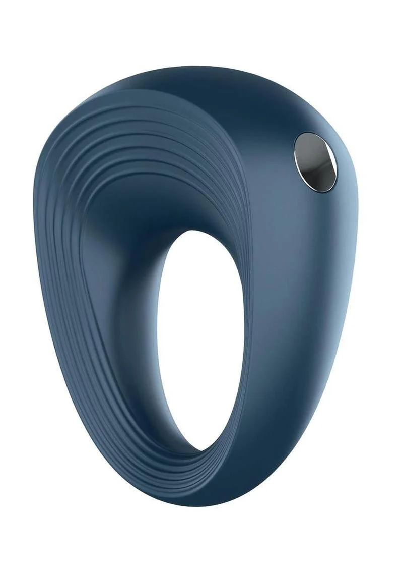 Satisfyer Power Ring Silicone Magnetic Recharge USB Couples Cockring Waterproof
