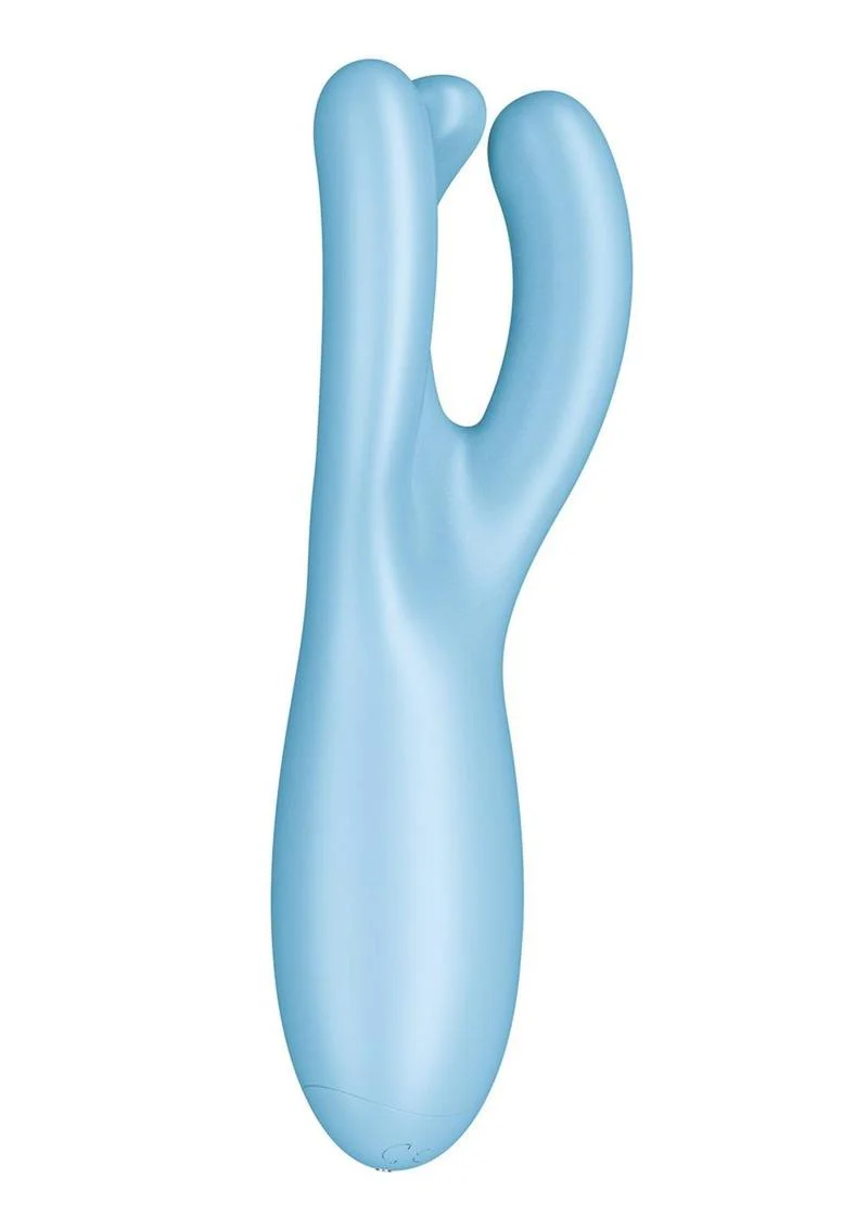 Satisfyer Threesome 4 Rechargeable Silicone Vibrator - Image 3