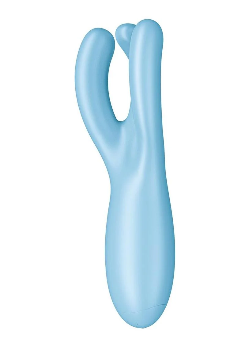 Satisfyer Threesome 4 Rechargeable Silicone Vibrator - Image 4