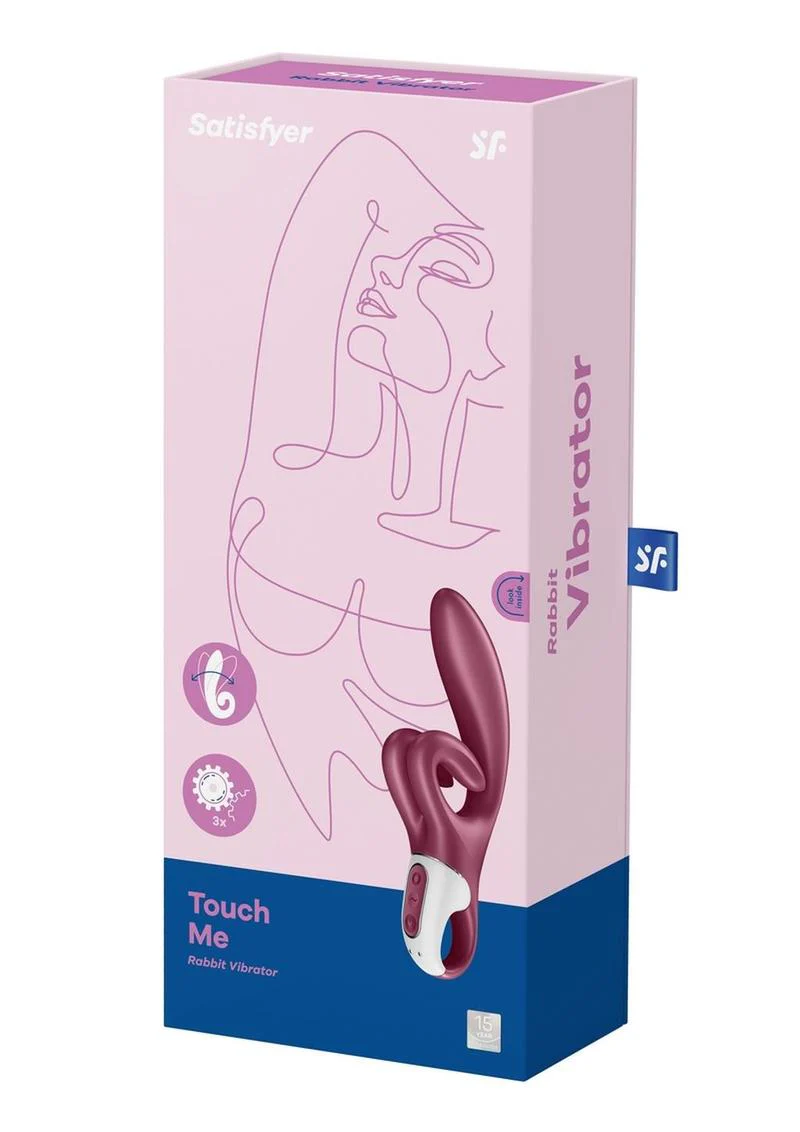 Satisfyer Touch Me Rechargeable Silicone Rabbit Vibrator - Image 2