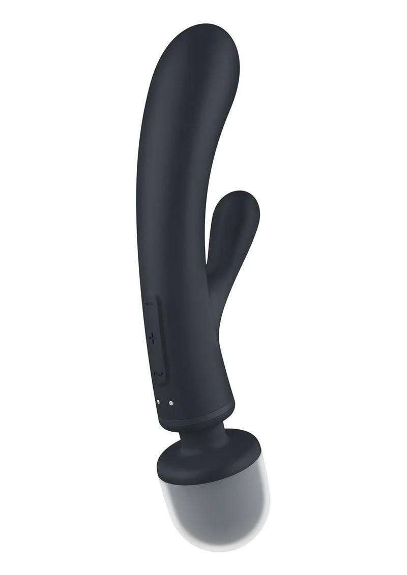 Satisfyer Triple Lover Rechargeable Silicone Rabbit Vibrator - Image 3