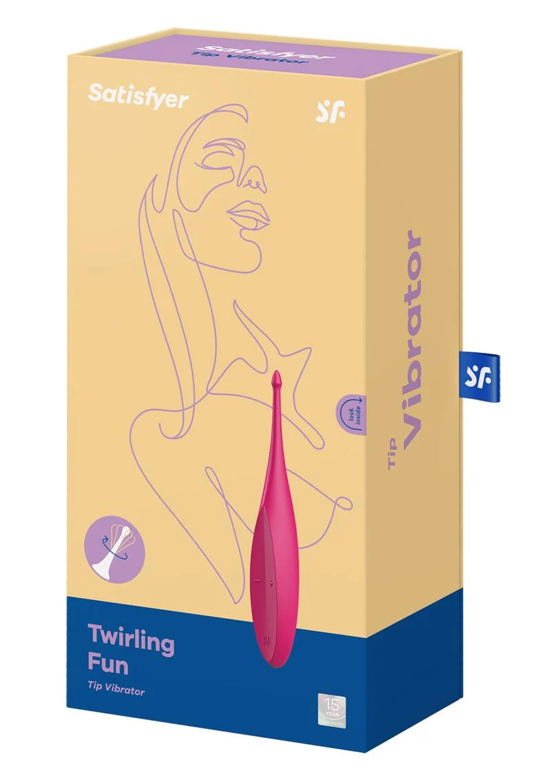 Satisfyer Twirling Fun Silicone Vibrator - Image 2