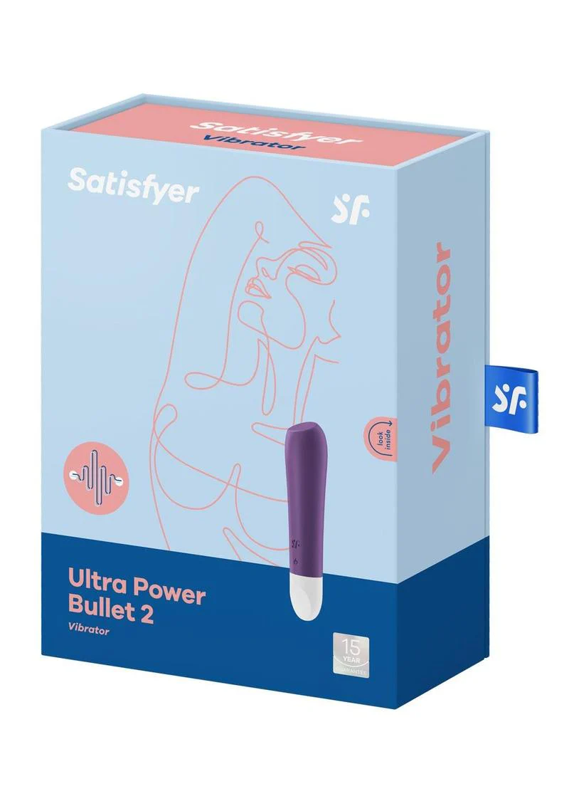 Satisfyer Ultra Power Bullet 2 Rechargeable Silicone Bullet Vibrator - Image 6