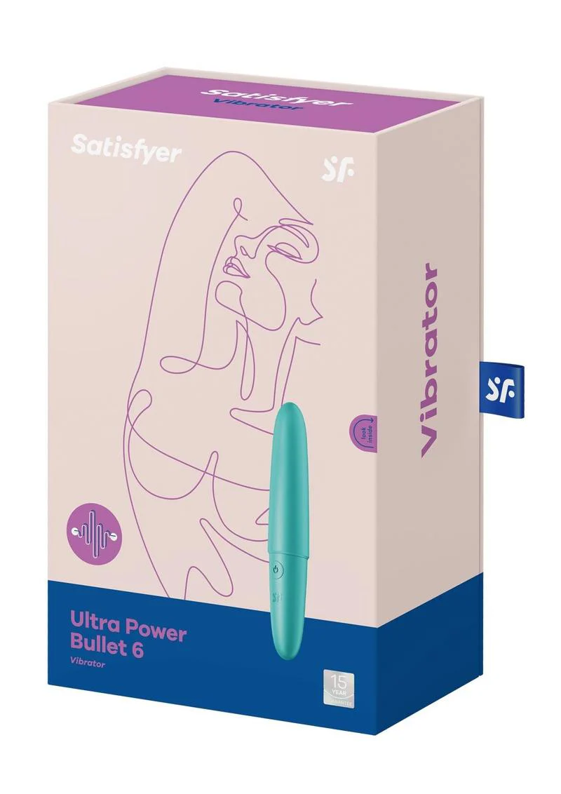 Satisfyer Ultra Power Bullet 6 Rechargeable Silicone Bullet Vibrator - Image 6