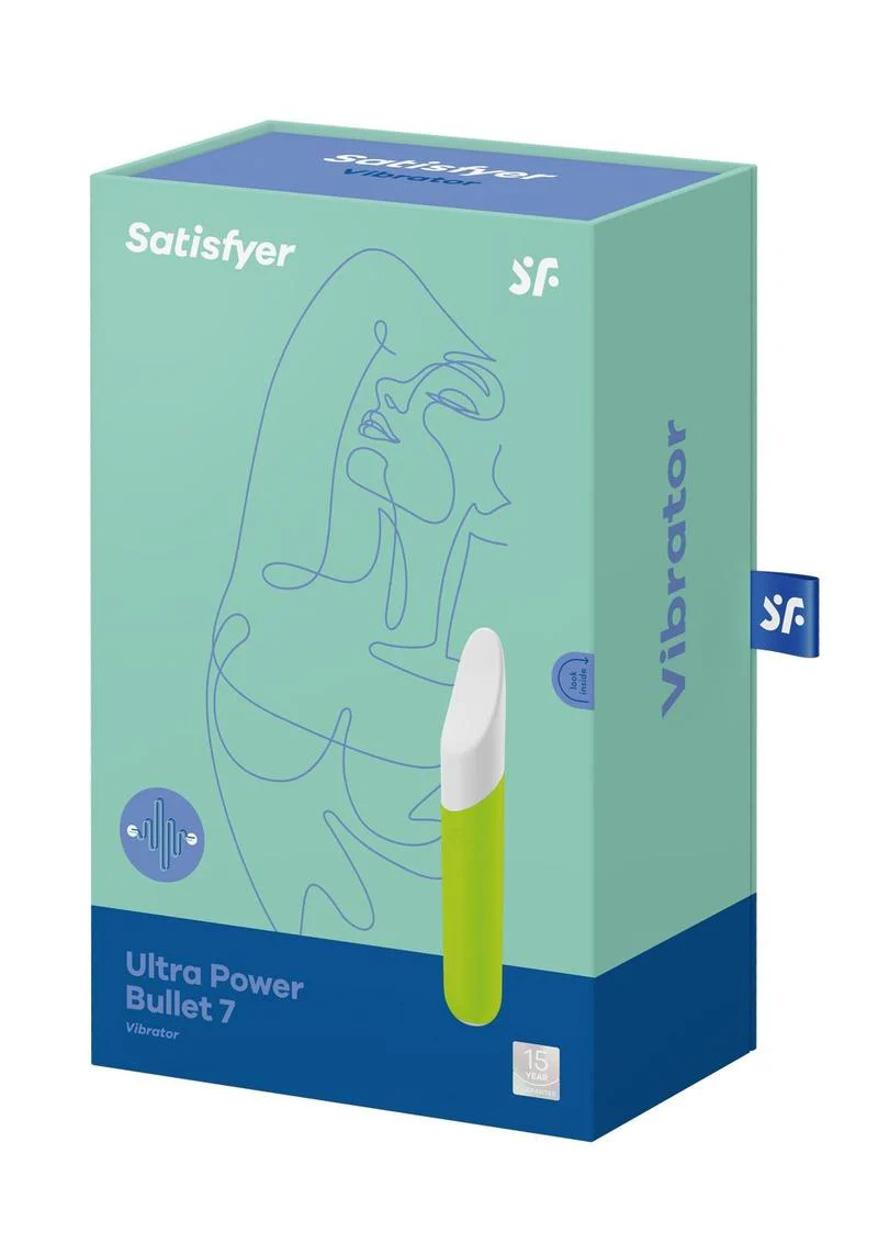 Satisfyer Ultra Power Bullet 7 Rechargeable Silicone Bullet Vibrator - Image 2