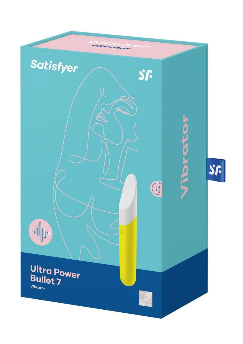 Satisfyer Ultra Power Bullet 7 Rechargeable Silicone Bullet Vibrator - Image 6