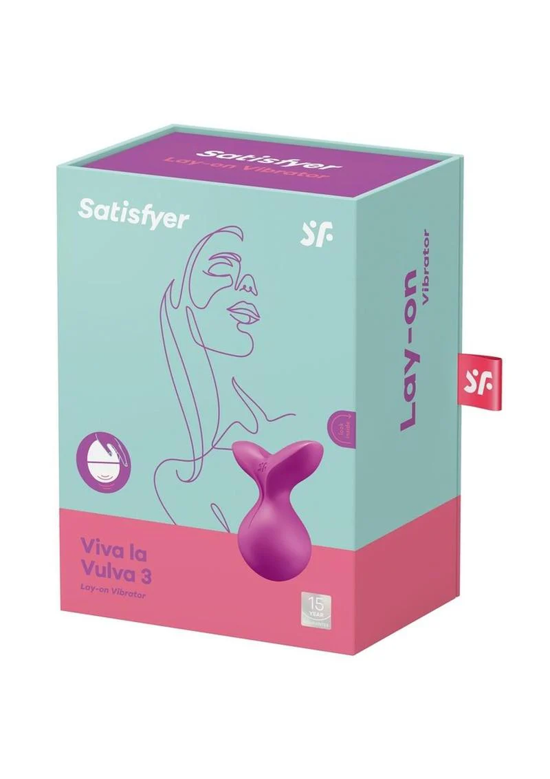 Satisfyer Viva LA Vulva 3 Rechargeable Silicone Clitoral Stimulator - Image 2