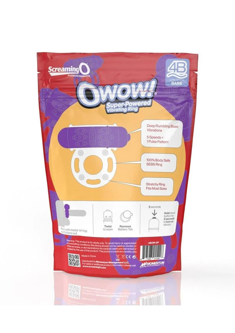 Screaming O 4b O Wow Vibrating Ring - Image 6