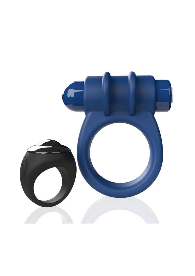 Screaming O Switch Remote Controlled Silicone Rechargeable Vibrating Ring - Image 5