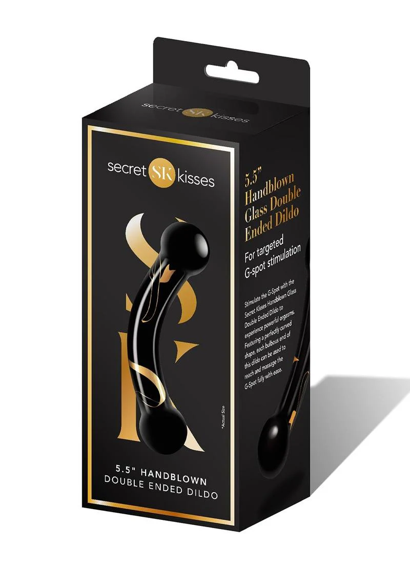 Secret Kisses 5.5 Handblown Double Ended Dildo - Image 2