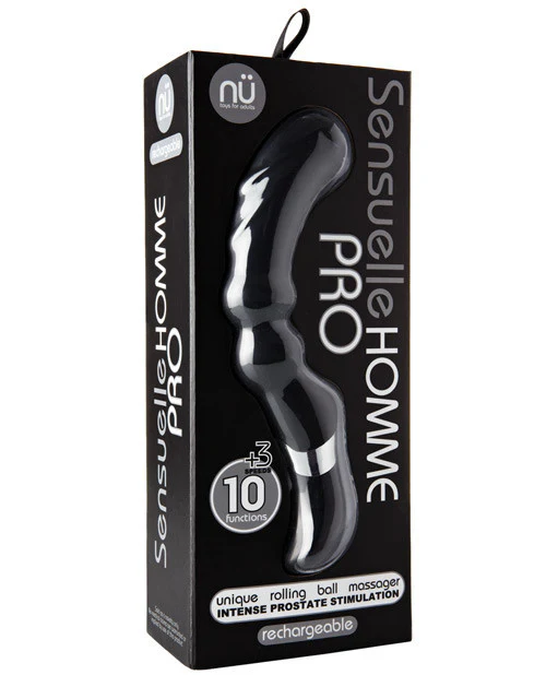 Sensuelle G Unique Rolling Ball Rechargeable Massager (2 colors available) - Image 4