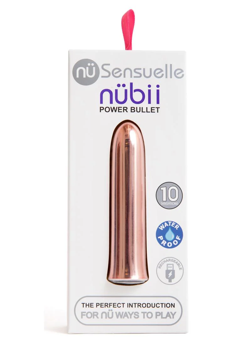 Sensuelle Nubii 15 Function Rechargeable Bullet Vibrator - Image 2
