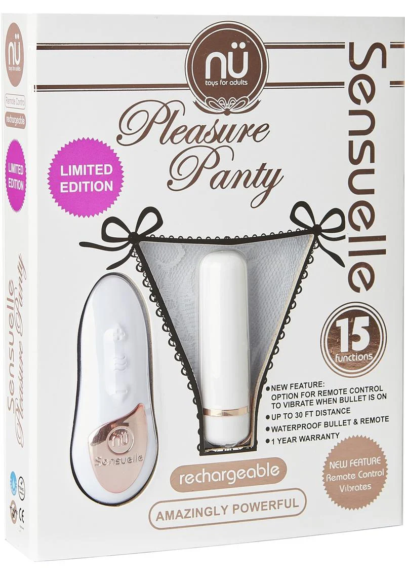 Sensuelle Pleasure Panty Vibe Rechargeable Bullet with Remote Control - Limited Edition - Image 2