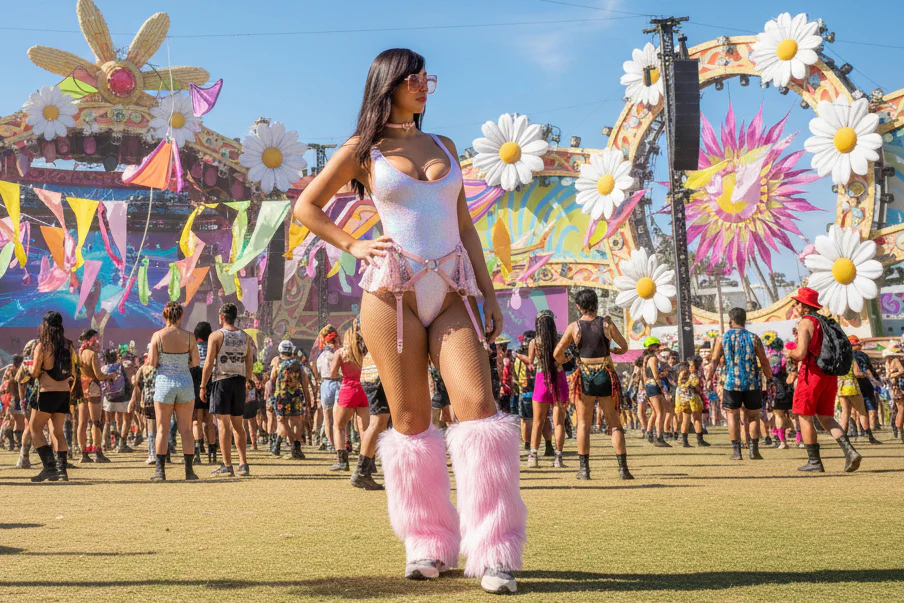 Sequin Ballerina Festival Outfit - Image 2
