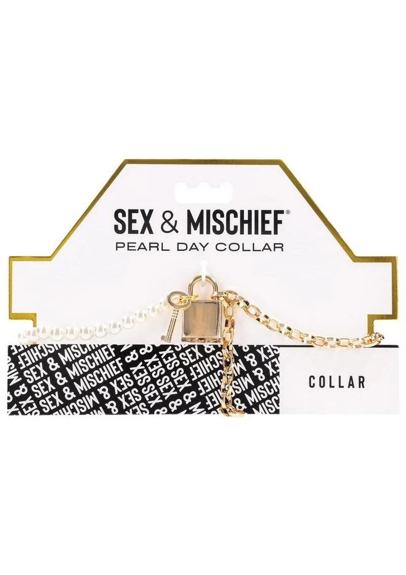 Sex and Mischief Pearl Day Collar - Image 2