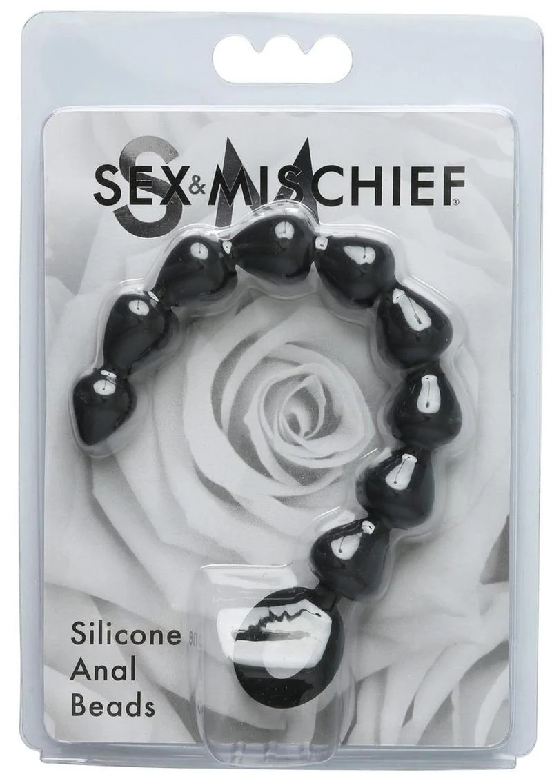 Sex and Mischief Silicone Anal Beads - Image 2