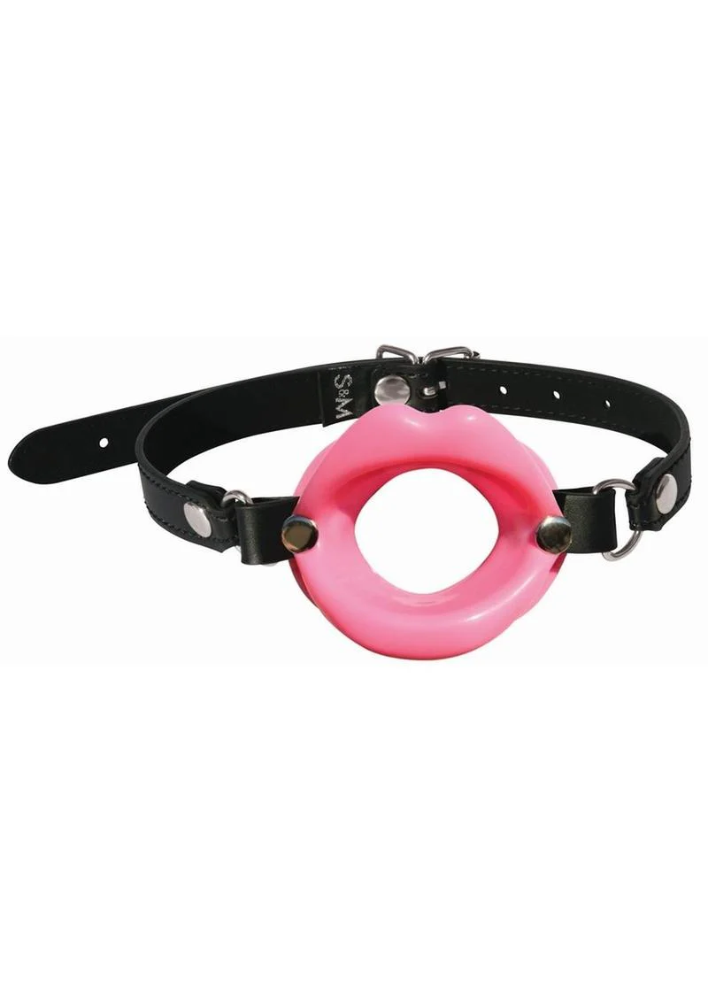 Sex and Mischief Silicone Lips Open Mouth Gag - Image 4