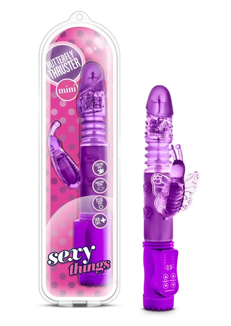 Sexy Things Butterfly Thruster Mini Rabbit Vibrator - Image 5