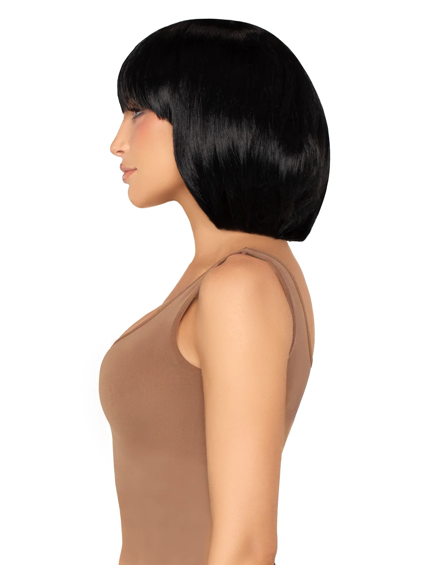 Short Natural Bob Wig 14 inches - Image 3
