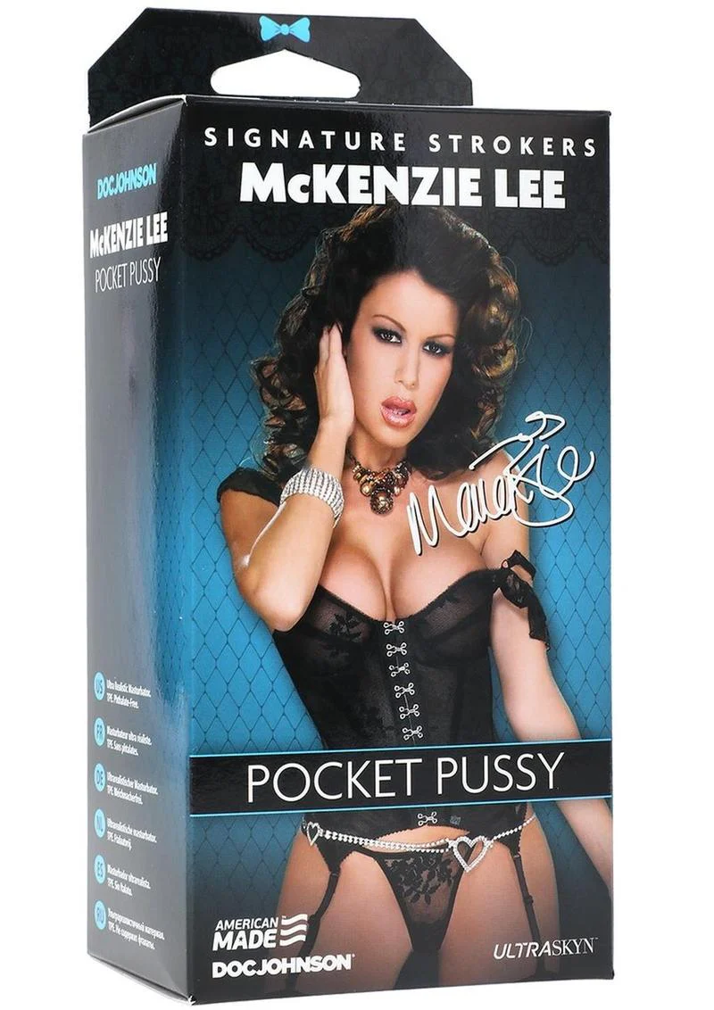 Signature Strokers Mckenzie Lee Ultraskyn Pocket Masturbator - Pussy - Image 2