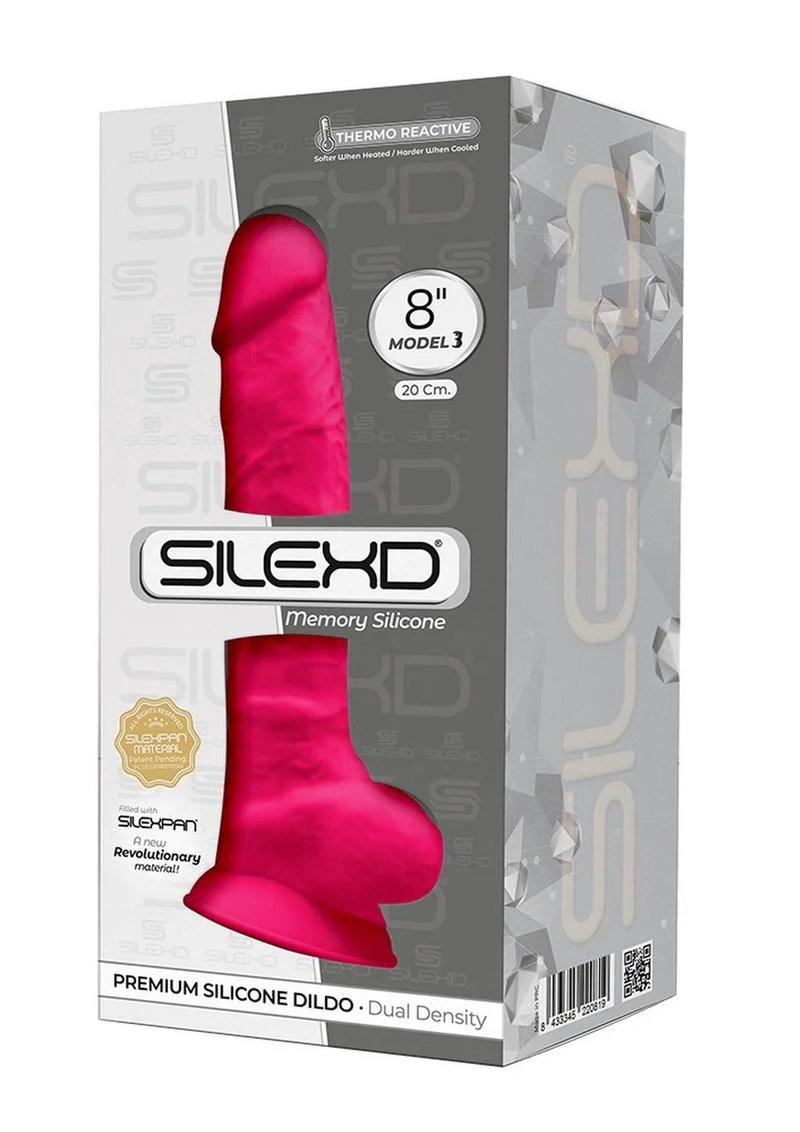 SilexD Model 3 Xd04 Silicone Realistic Dual Dense Dildo - Image 2