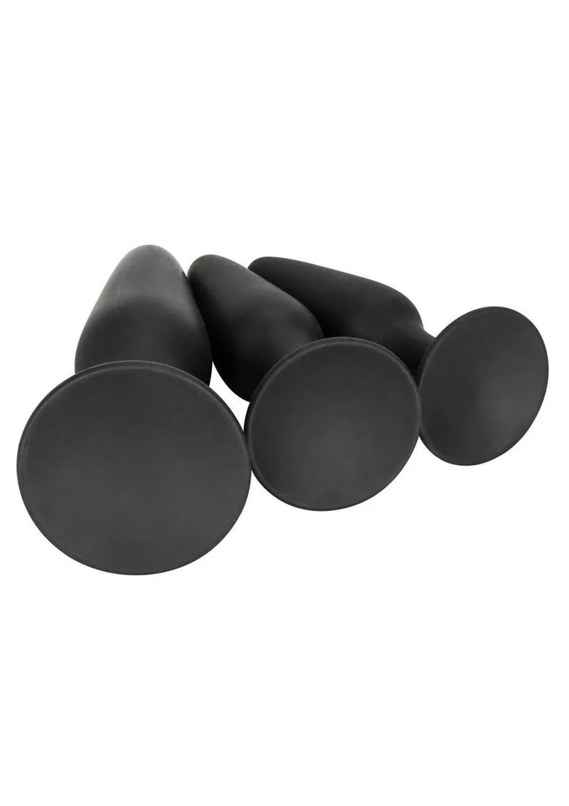 Silicone Anal Trainer Kit Black 3 Sizes - Image 4