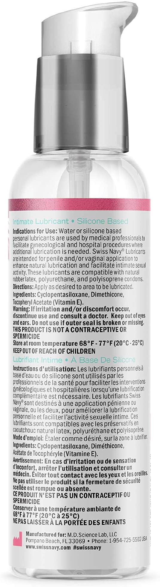 Silicone Lubricant Desire by Swiss Navy - Image 4