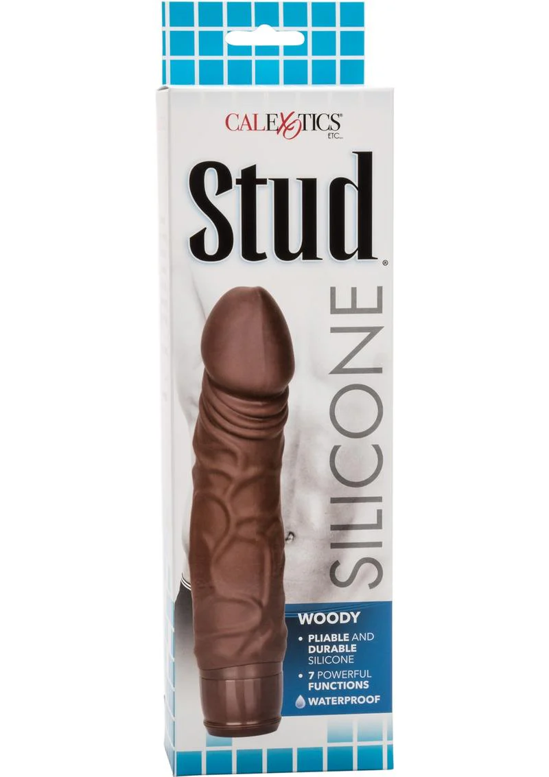 Silicone Stud Woody Vibrator - Image 2