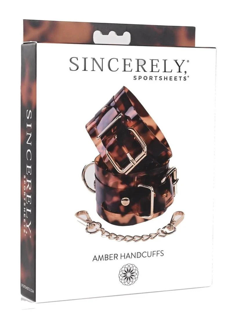 Sincerely Amber Hand Cuffs - Image 2