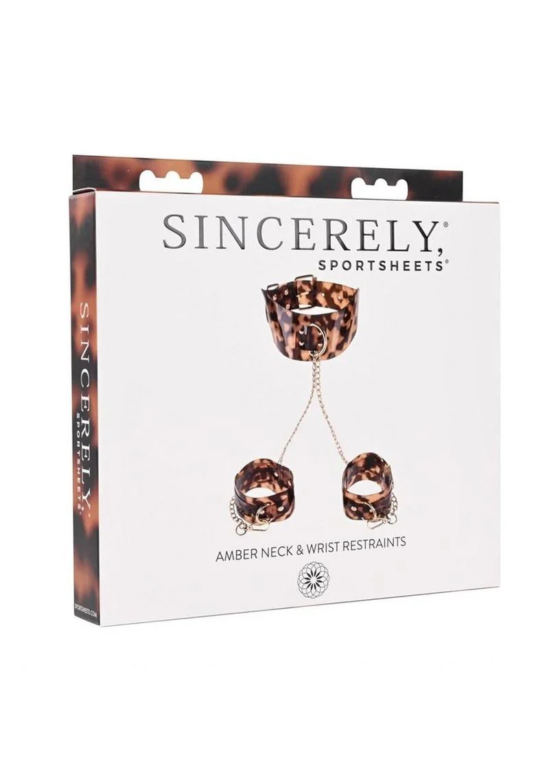 Sincerely Amber Neck and Wrist Restraint - Image 2