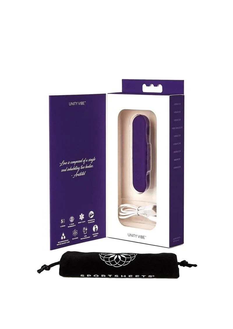 Sincerely Unity Vibe Silicone Rechargeable Vibrator - Image 12