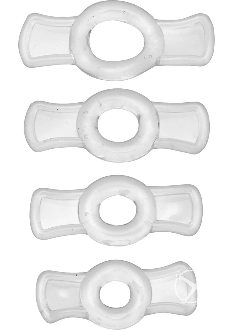 Size Matters Endurance Clear 4 Ring Penis