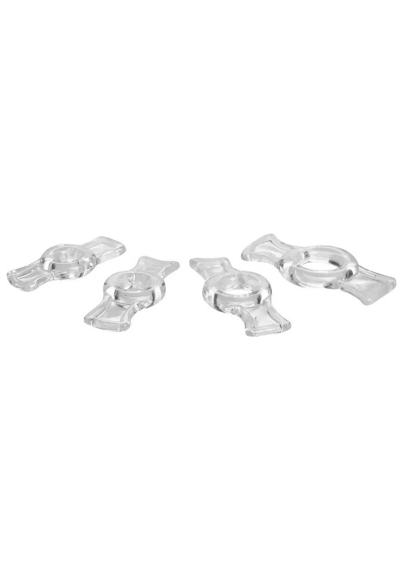 Size Matters Endurance Clear 4 Ring Penis - Image 3