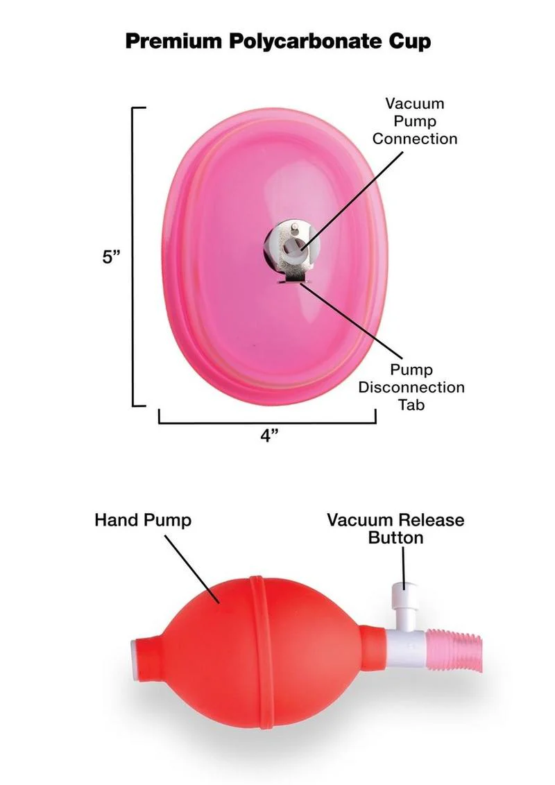 Size Matters Vaginal Pump with 5in Large Cup - Image 4