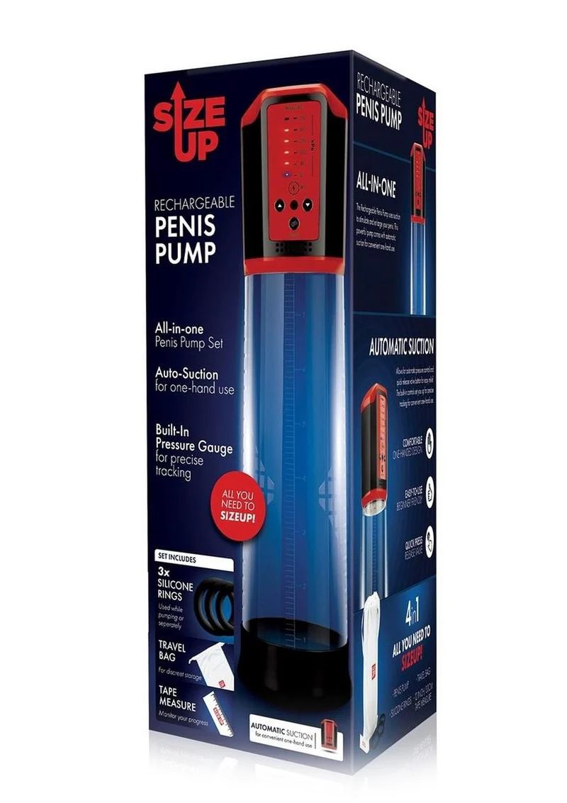 Size Up Rechargeable Penis Pump - Image 2
