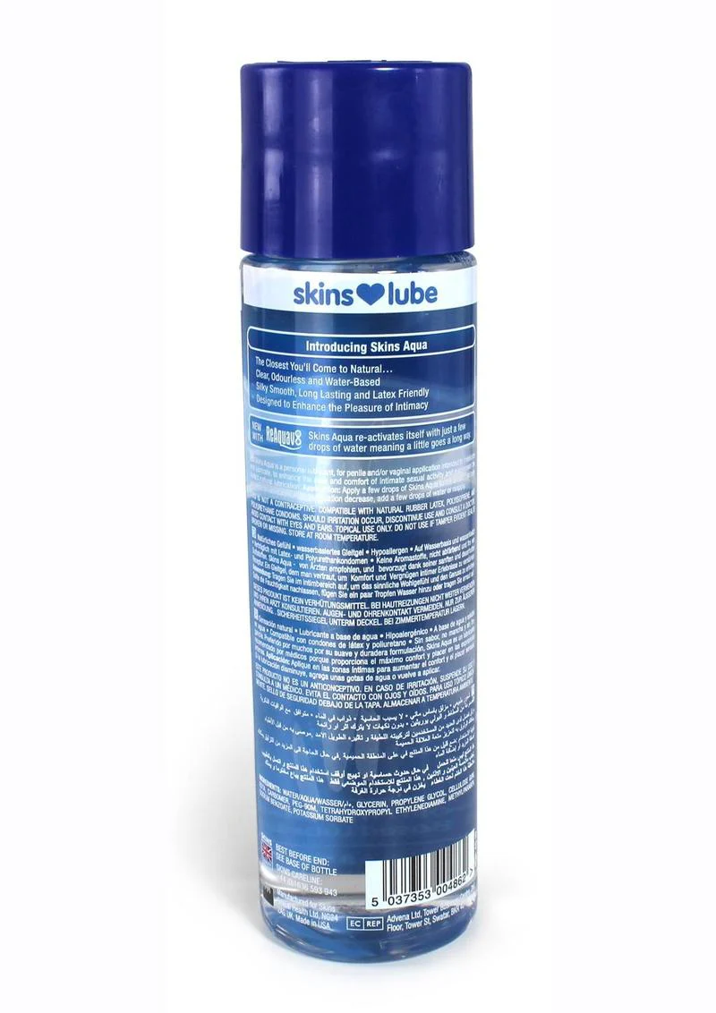 Skins Aqua Water Based Lubricant - Image 4